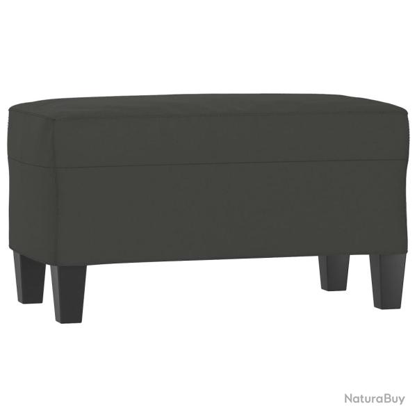 Banc banquette 70 x 35 x 41 cm tissu microfibre gris fonc� 02_0010542