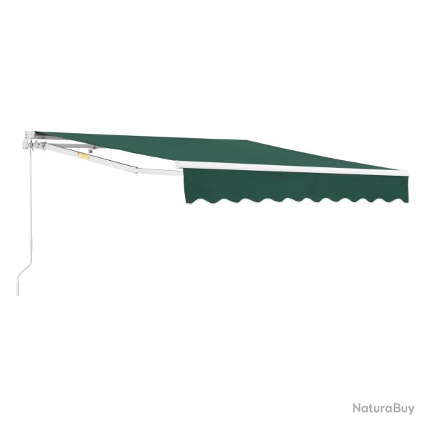 Store banne avec manivelle 250 x 200 cm vert fonc� 03_0008302