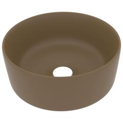 Lavabo rond de luxe vasque &agrave; poser de toilette lave-mains de salle de bain vestiaire cuisine maison