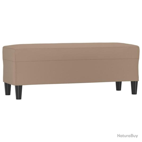 Banc banquette cappuccino 100 x 35 x 41 cm synth�tique 02_0010480