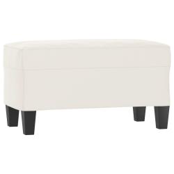 Banc banquette beige 70 x 35 x 41 cm tissu microfibre 02_0010688