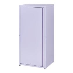 Armoire bureau salon &eacute;tag&egrave;re meuble de rangement 88 x 40 x 35 cm m&eacute;tallique acier violet 03_0008910
