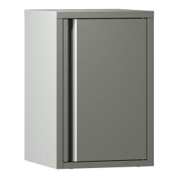 Armoire &eacute;tag&egrave;re 50 x 33 x 35 cm meuble de rangement murale acier gris 03_0008888