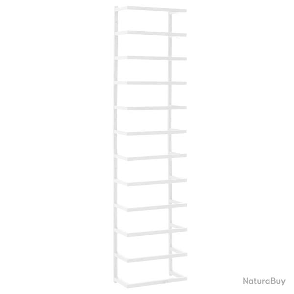 Porte-serviette salle de bain universel 96 cm acier blanc 02_0001638