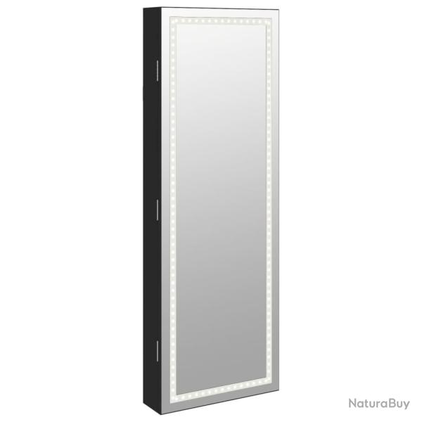 Armoire � bijoux meuble rangement organisateur chambre vestiaire salle de bain avec miroir et �clai