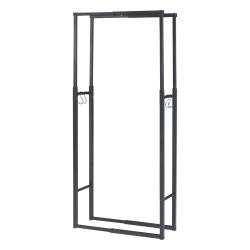 Range-b&ucirc;ches acier largeur 60 - 100 cm noir 03_0010490