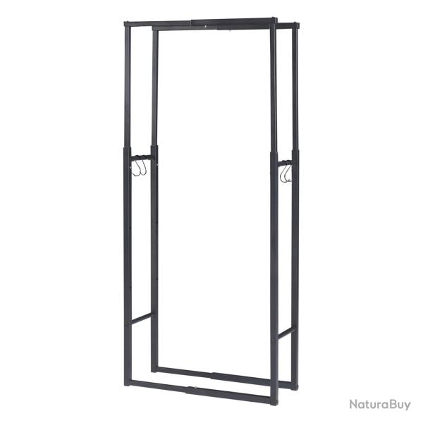 Range-b�ches acier largeur 60 - 100 cm noir 03_0010490
