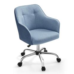 Fauteuil de bureau chaise pivotanteconfortable si&egrave;ge ergonomique r&eacute;glable en hauteur charge 120 kg