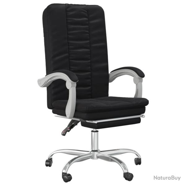 Chaise fauteuil si�ge pivotante de inclinable de bureau informatique �tude similicuir noir 02_00242