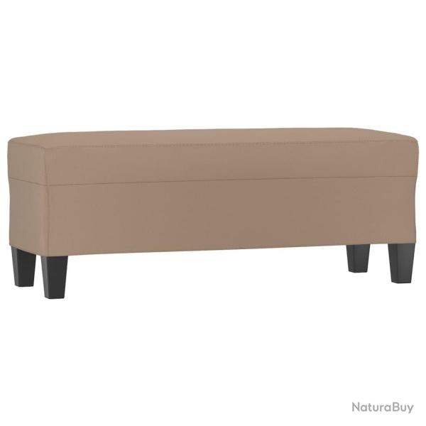 Banc banquette 100 x 35 x 41 cm synth�tique beige 02_0010562