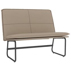 Banc banquette 100 x 75 x 76 cm similicuir cappuccino 02_0010626