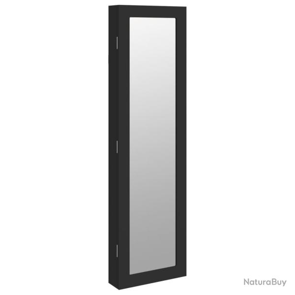 Armoire � bijoux meuble rangement organisateur chambre vestiaire salle de bain avec miroir murale 3