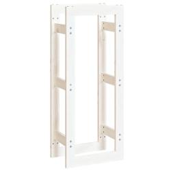 Support pour bois de chauffage porte b&ucirc;ches rangement organisateur stockage 41 x 25 x 100 cm bois d