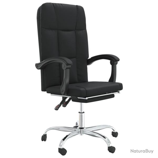 Chaise fauteuil si�ge pivotante de inclinable de bureau informatique �tude similicuir noir 02_00242
