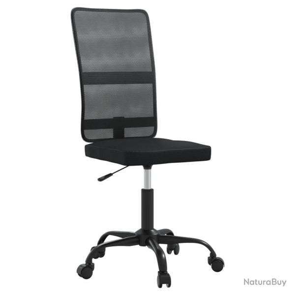 Chaise fauteuil si�ge de bureau informatique �tude tissu en maille noir 02_0024045