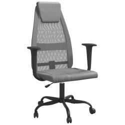 Chaise fauteuil si&egrave;ge de bureau informatique &eacute;tude r&eacute;glable en hauteur gris 02_0024065