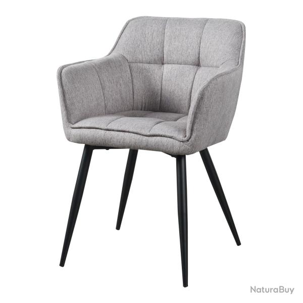 Chaise de salle � manger 81 x 57 x 53 cm gris 03_0009200