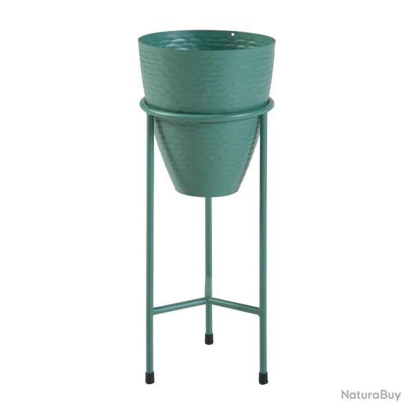 Porte-plantes style intemportel support 41 x 16 cm m�tal vert 03_0010359