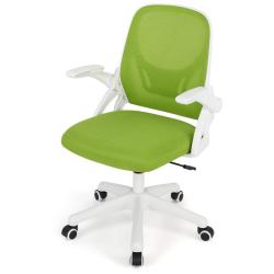 Chaise de bureau ergonomique 63 x 63 x 92-100 cm confort optimal avec accoudoirs rabattables design