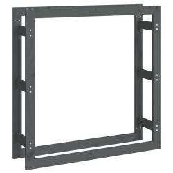 Support pour bois de chauffage porte b&ucirc;ches rangement organisateur stockage 100 x 25 x 100 cm bois