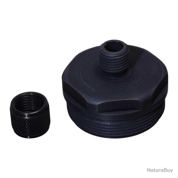 Adaptateur silencieux 1/2 UNF pour pistolet mitrailleur Sig Sauer MCX Cannebrake CO2 � plomb