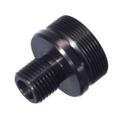 Adaptateur silencieux 1/2 UNF pour pistolet mitrailleur Aselkon MX-7 et MX-10 PCP &agrave; plomb