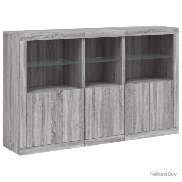 Buffet bahut commode armoire meuble de rangement organisateur cuisine salle de s�jour salon avec lu