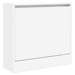 Armoire &agrave; chaussures range chaussures rangement meuble entr&eacute;e couloir salon 60 x 21 x 57 cm bois d'