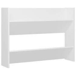 Armoire &agrave; chaussures range chaussures rangement meuble entr&eacute;e couloir salon murale 80 x 18 x 60 cm