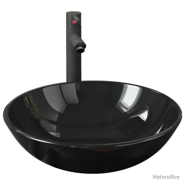 Lavabo de bain avec robinet et drain � poussoir vasque � poser de toilette lave-mains de salle de b