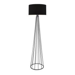 Lampadaire lampe lumi&egrave;re luminaire hauteur 155 cm E27 anthracite / noir 03_0007288