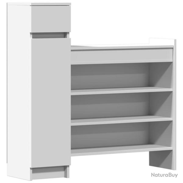 Armoire � chaussures range chaussures rangement meuble entr�e couloir salon 100,5 x 28 x 100 cm boi