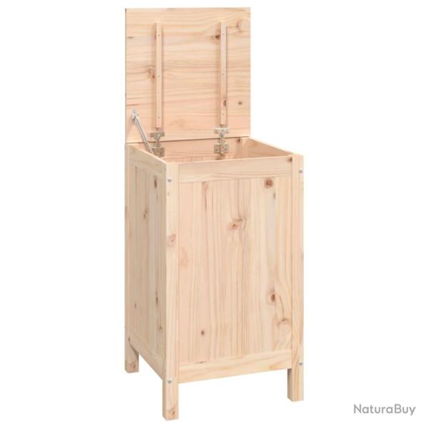 Bo�te � linge 44 x 44 x 76 cm bois massif de pin 02_0006138