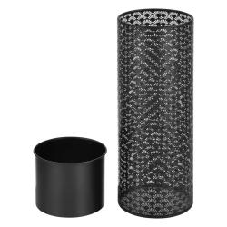 Ensemble de 2 supports de plantes lot pots de fleur set cache-pot ensemble bacs &agrave; fleurs vases m&eacute;ta