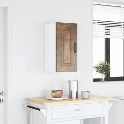 Armoire murale de cuisine Kalmar rangement grand espace 30 x 31 x 60 cm en bois d'ing&eacute;nierie ch&ecirc;ne