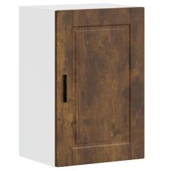 Armoire murale de cuisine rangement pratique dimensions 40 x 31 x 60 cm finition &eacute;pur&eacute;e en bois d'i
