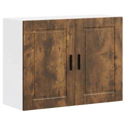 Armoire murale de cuisine design moderne rangement pratique 80 x 31 x 60 cm en bois d'ing&eacute;nierie ch