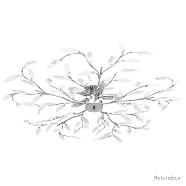 Plafonnier � bras en m�tal design contemporain salon chambre 100 x 15 cm �clairage unique en acryli