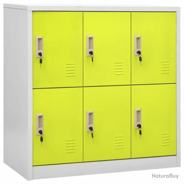 Armoire � casiers moderne design bureau 90 x 45 x 92 cm avec serrures et grand espace de rangement