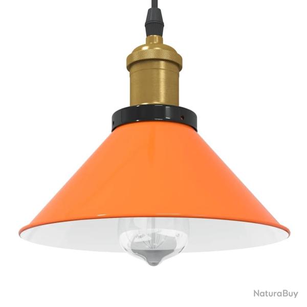 Lampe suspendue vintage r�glable hauteur 22 x 10 cm �clairage personnalisable design moderne en m�t
