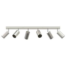 Spot de plafond moderne cylindrique design directionnel 73 x 5,5 x 16,5 cm en m&eacute;tal nickel 02_00583