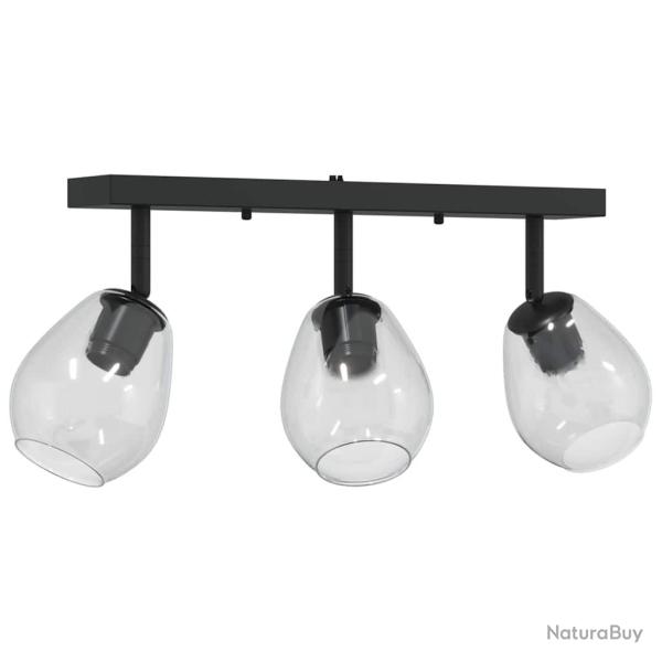 Spot de plafond moderne ajustable int�rieur 54 x 13 x 26 cm ambiance cosy en verre noir 02_0058435