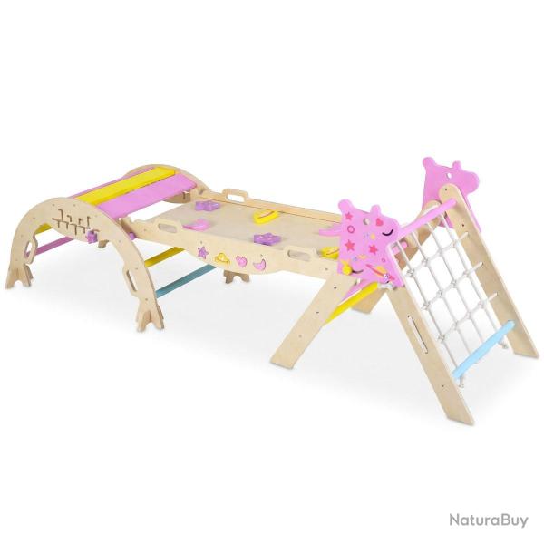 Ensemble d'escalade triangle pliable 57 x 53 x 58 cm promotions Montessori s�curit� modernit� en bo