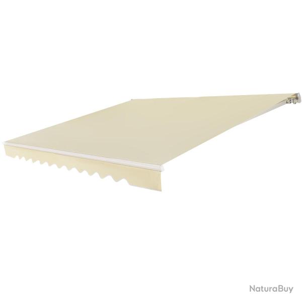 Store banne r�tractable 300 x 250 cm protection solaire angle r�glable 5-35� style moderne en alumi