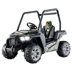 V&eacute;hicule Buggy &eacute;lectrique 116 x 68 x 85 cm 2 modes de contr&ocirc;le d&eacute;marrage lent ambiance fun en PP gr