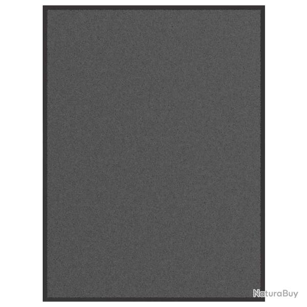 Paillasson flexible antid�rapant 80 x 120 cm absorbe l'eau et la salet� design moderne en polypropy