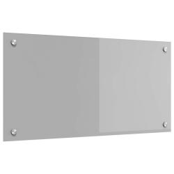Dosseret de cuisine moderne &eacute;pur&eacute; 80 x 40 cm facile &agrave; installer et r&eacute;sistant &agrave; la chaleur en verre