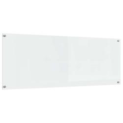 Dosseret de cuisine moderne 110 x 40 cm thermor&eacute;sistant efficacit&eacute; finition &eacute;pur&eacute;e en verre tremp&eacute;