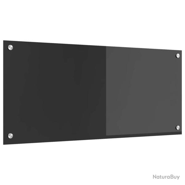 Dosseret de cuisine moderne 90 x 40 cm thermor�sistant design �pur� installation facile en verre tr
