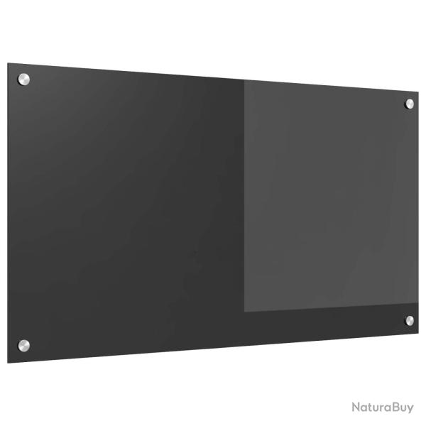 Dosseret de cuisine moderne 90 x 50 cm protection murale thermor�sistante �pur�e en verre tremp� gr